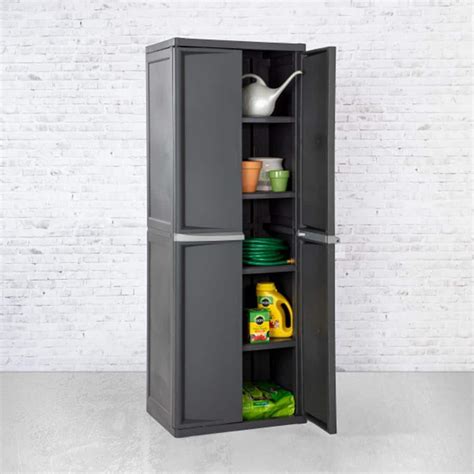 gray steel storage cabinet|sterilite storage cabinet with doors.